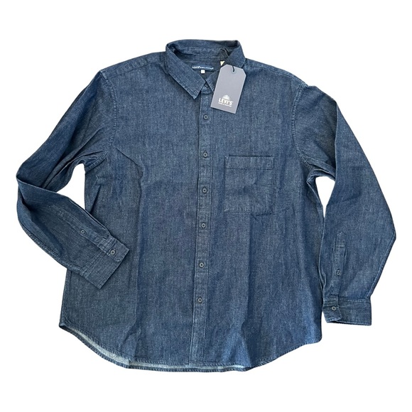 LEVI'S® MADE & CRAFTED® STANDARD SHIRT IN RANIER WASH - Picture 4 of 14